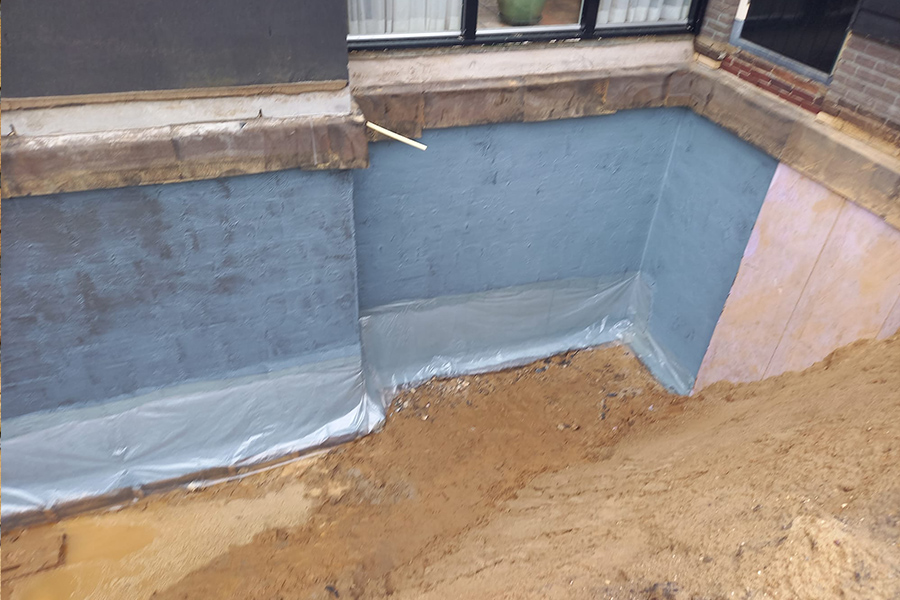 Maak uw kelder waterdicht